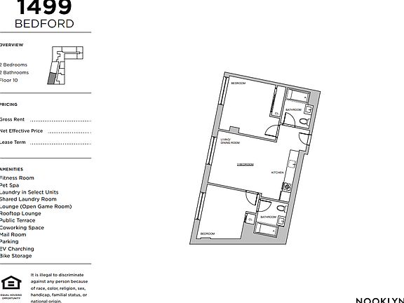 2nd image of 1499 Bedford Ave #10X