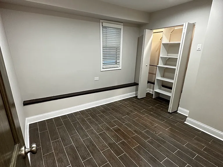 Bedroom 1 with closet .