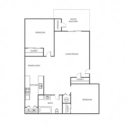 Floor plan The Pueblo