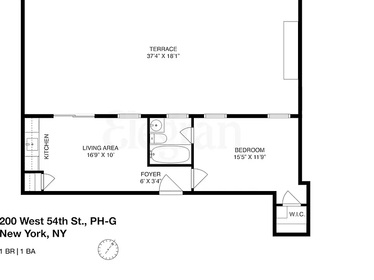 200 W 54th St #PHG — Photo 2