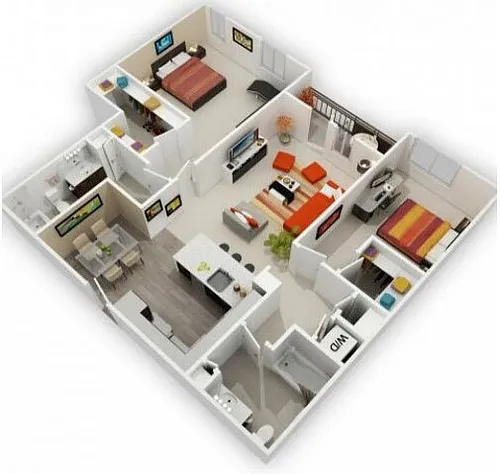 Floor plan B7