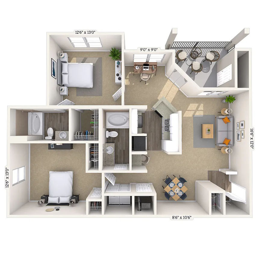 Floor plan Carlyle