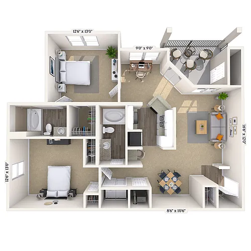 Floor plan Carlyle
