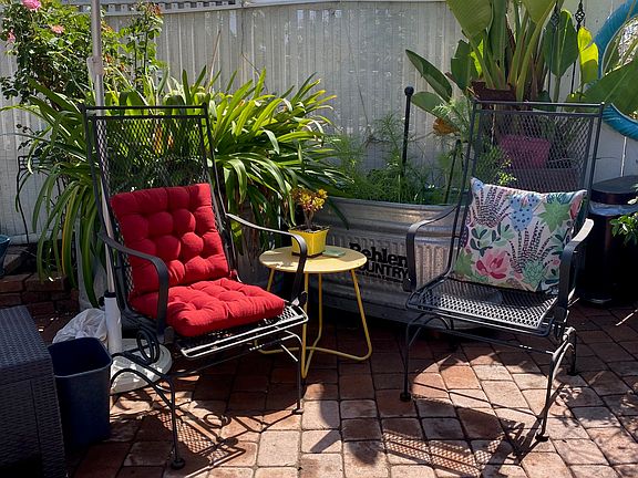 Wonderful, large, private brick patio, private, secure entrance, it's an extra "living room" for the house. lights on a timer for night time enjoyment. 2 bed 1 bath. North Park San Diego, CA for rent. avail week of 5/18/26 $3000.00 $350 utilities