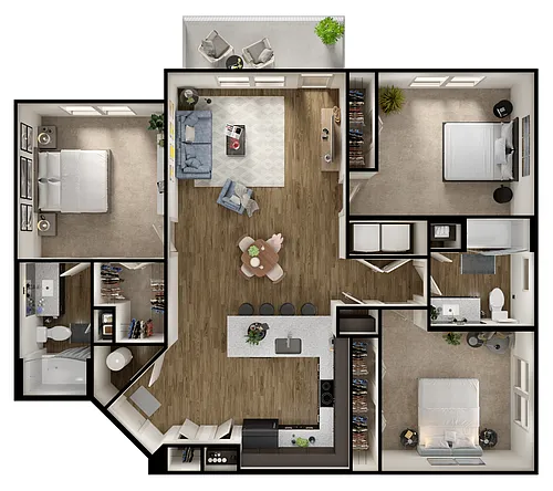 Floor plan C1