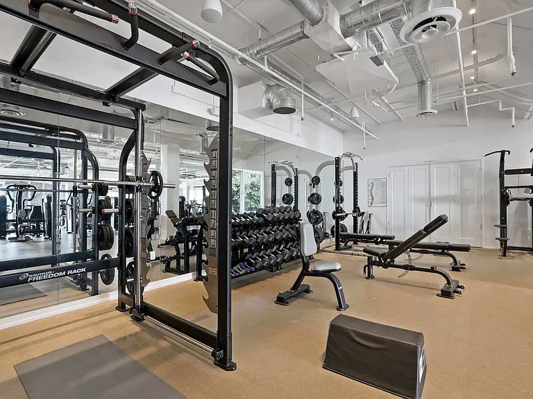 A cutting-edge gym experience awaits at CURE Spa, offering elite fitness within easy access.