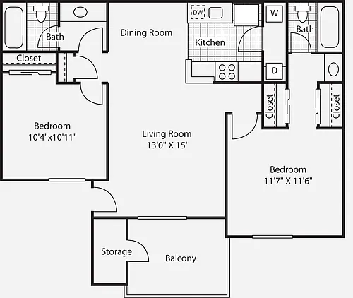 Floor plan The Sequoia