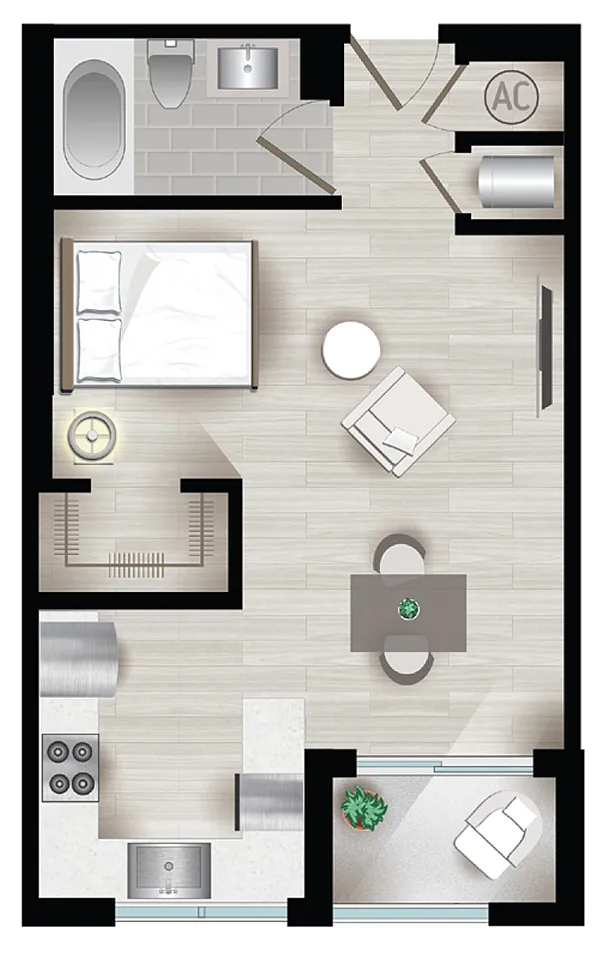 Floor plan Areca