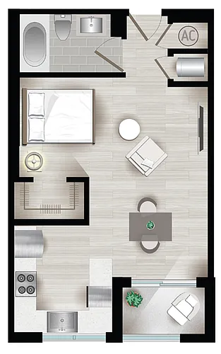 Floor plan Areca