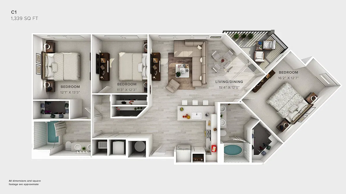 Floor plan C1