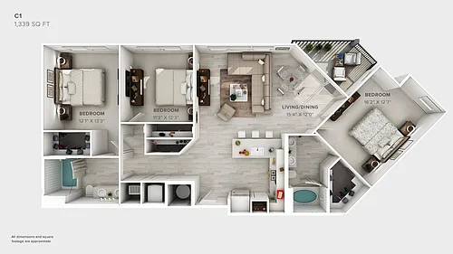 Floor plan C1