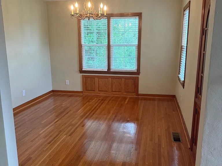 Dining room looking from living room