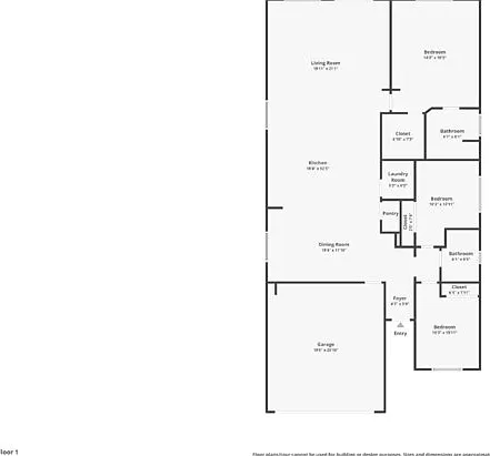3 bed, 2.0 bath, 1750 sqft, $1,845 — Photo 3