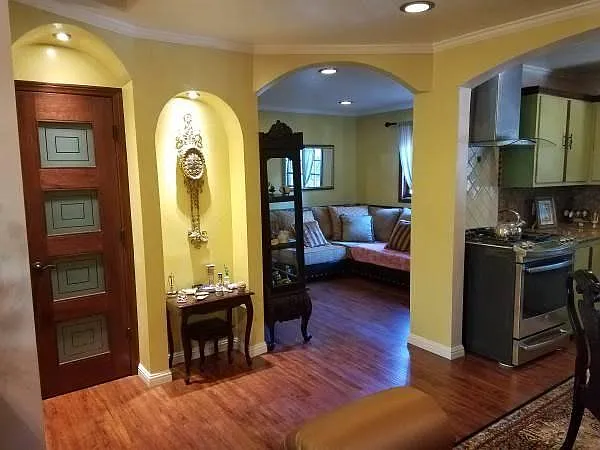 view from front door