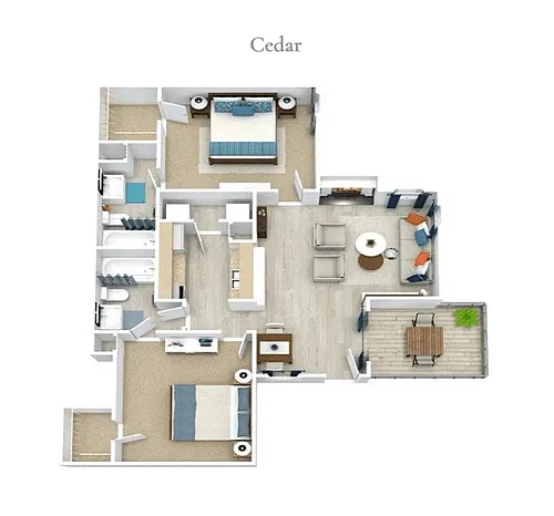 Floor plan Cedar