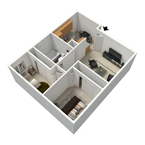 Floor plan Highland Classic