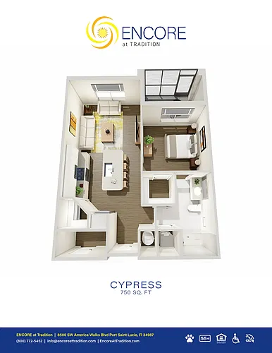 Floor plan Cypress