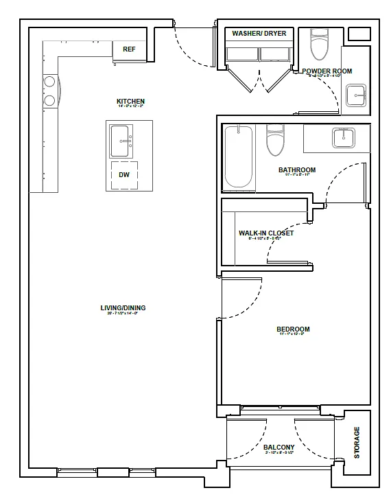 Floor plan A8