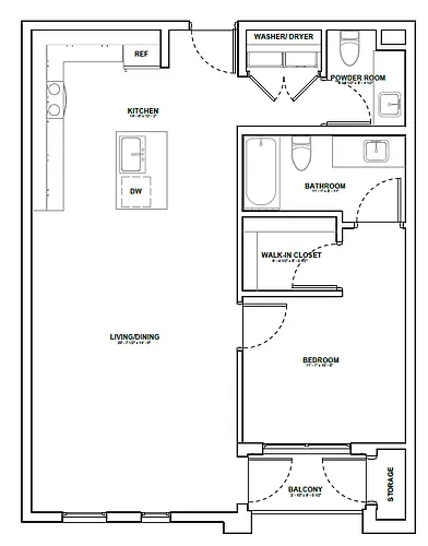 Floor plan A8