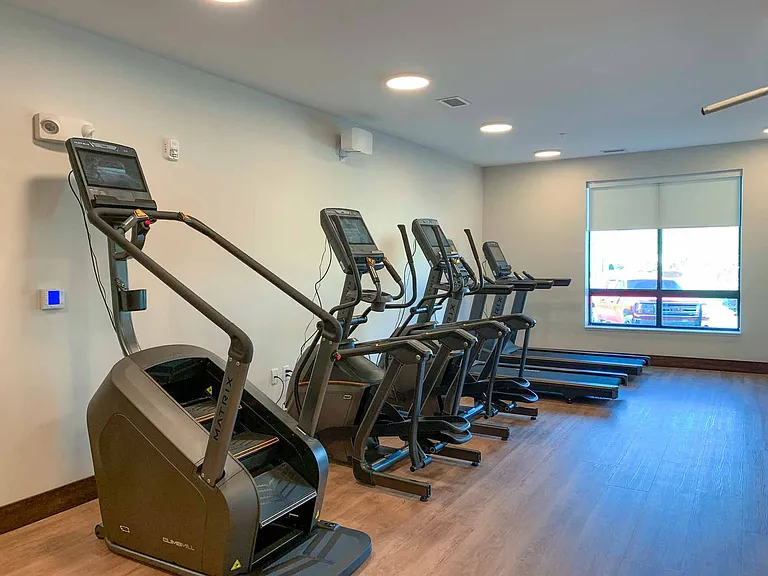 We have a variety of cardio machines and plenty of space to achieve your fitness goals.