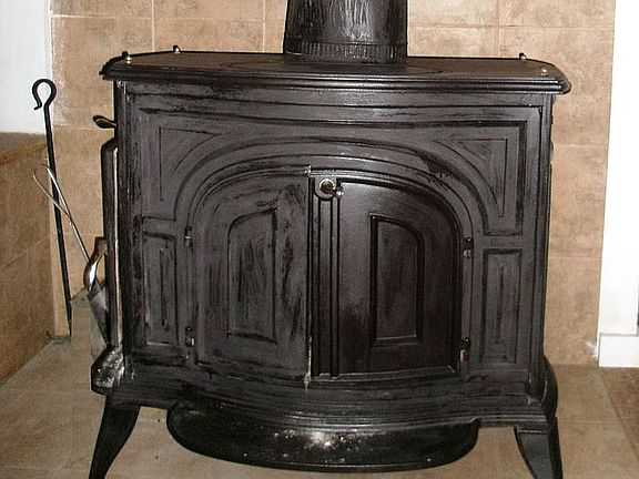 Wood Burning Stove Included!