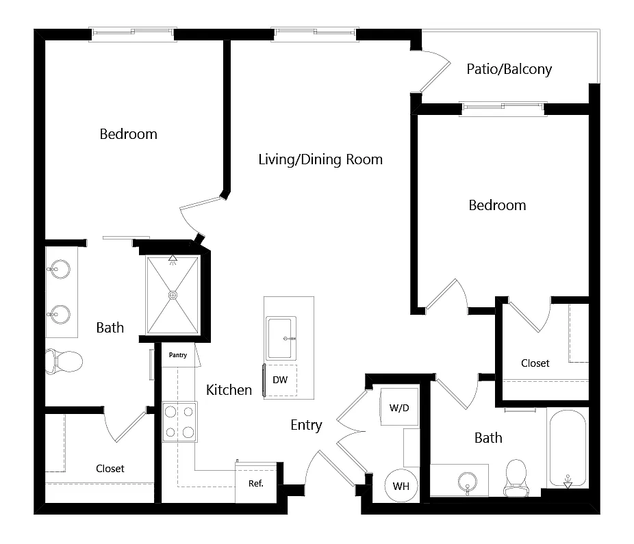 Floor plan B1