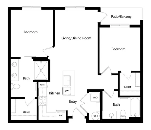 Floor plan B1