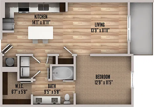 Floor plan A1N