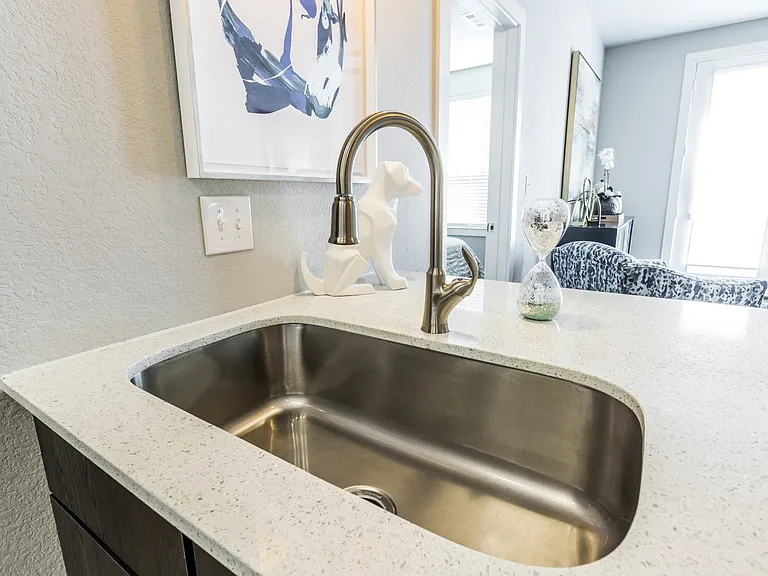 Deep garden stainless steel kitchen sink