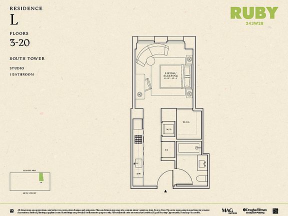 2nd image of 243 W 28th St #4LS