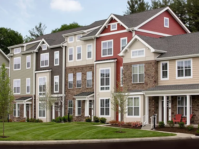 Townhome exteriors