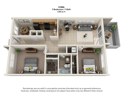 Floor plan Cobia