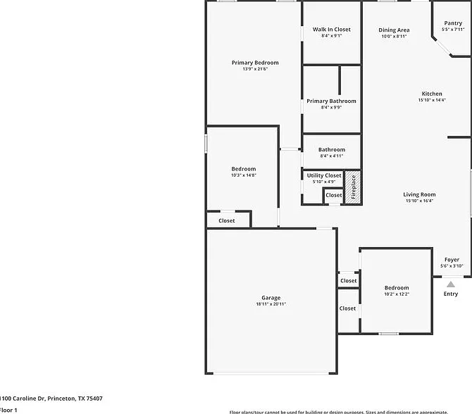 3 bed, 2.0 bath, 1601 sqft, $1,950 — Photo 2
