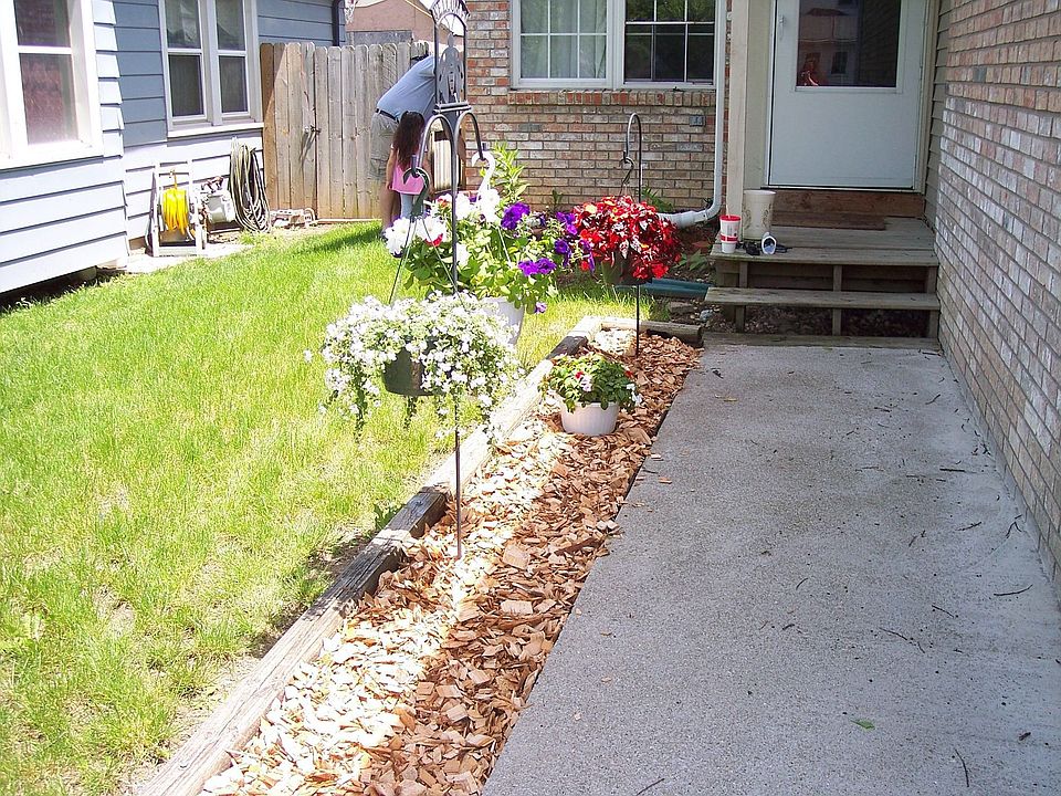 Walkway to front door