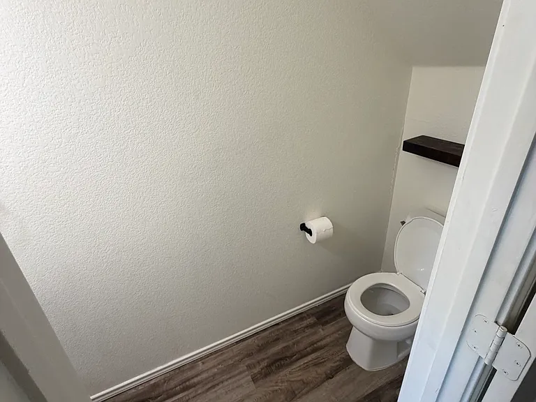 Downstairs half bath