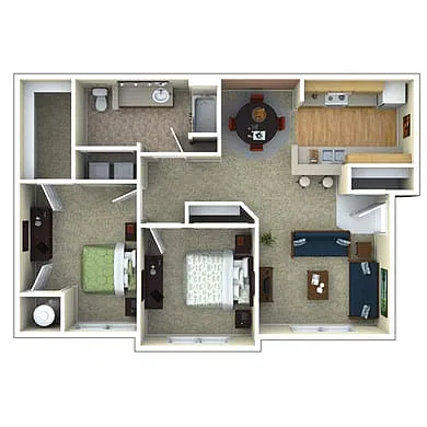 Floor plan Breckenbridge
