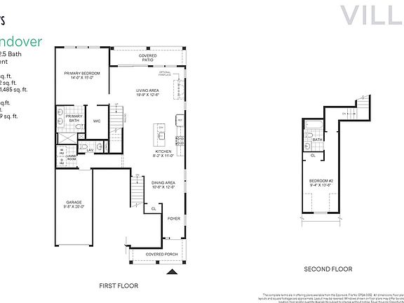 The Andover Floor Plan