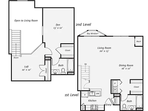 Floor plan S1LP