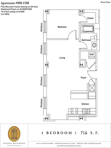 Floor plan New Yorker