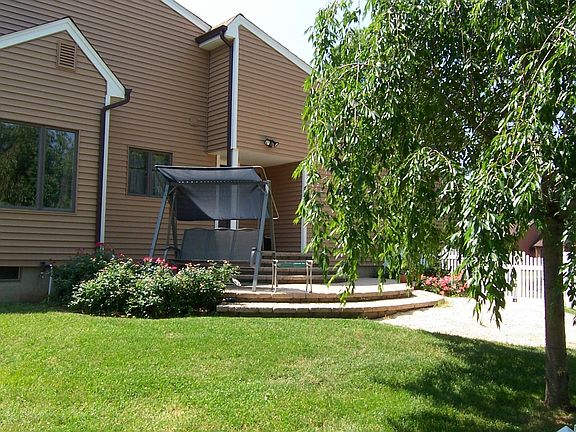 Side Yard with Stone Patio