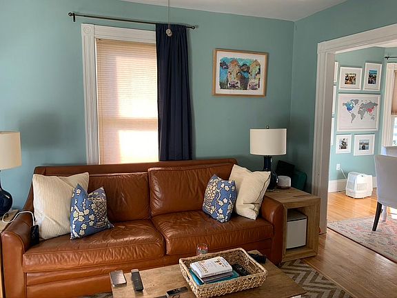 Living Room. Encased opening leads to Dining room