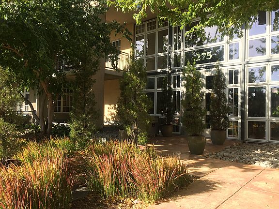 Front Entrance of Condominium Building