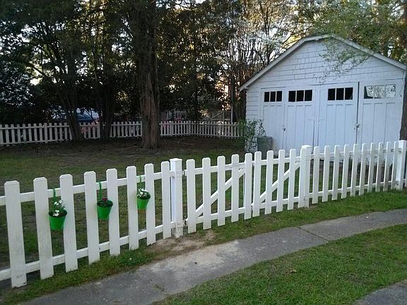 back yard & garage
