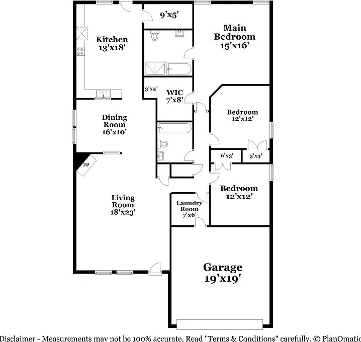 3 bed, 2.0 bath, 1888 sqft, $2,120 — Photo 2