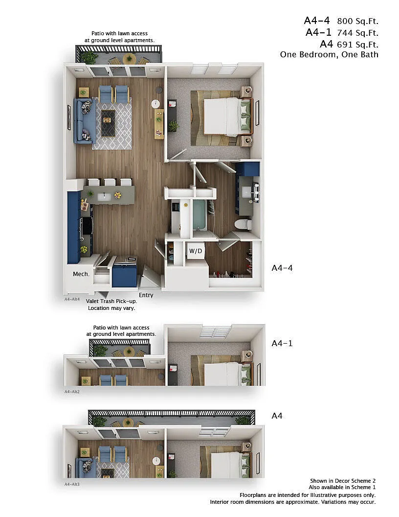 Floor plan A4-4
