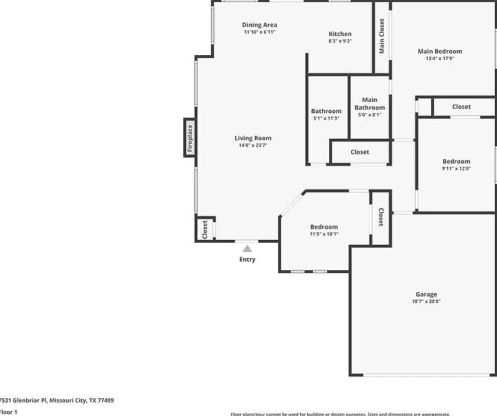 3 bed, 2.0 bath, 1238 sqft, $1,705 — Photo 2