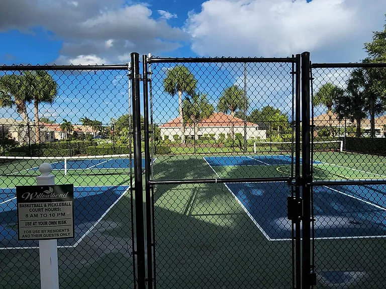 pickle ball / basketball courts
