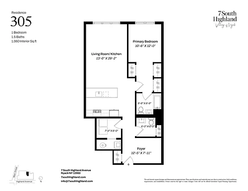 Floor plan 305