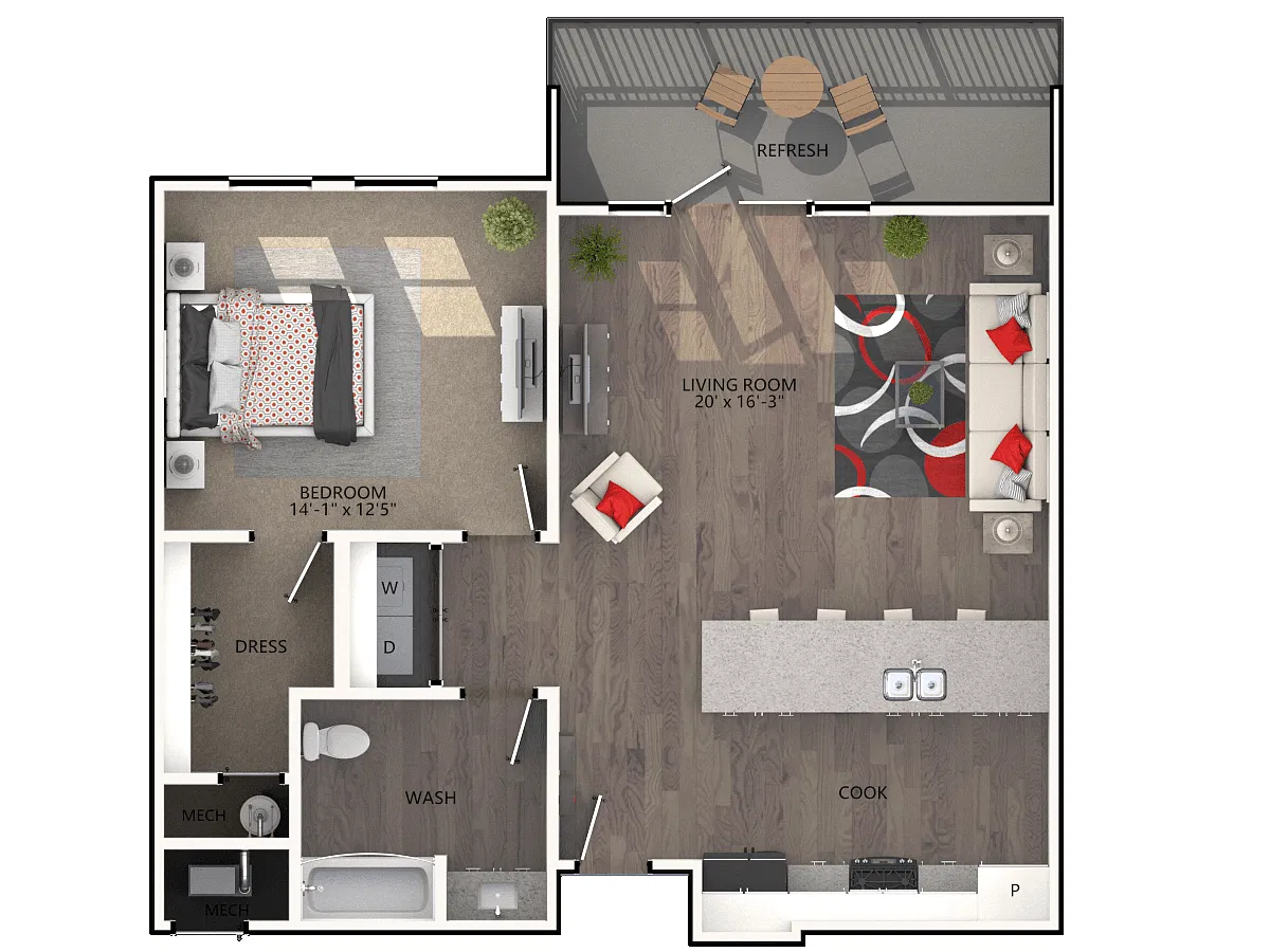 Floor plan A10S