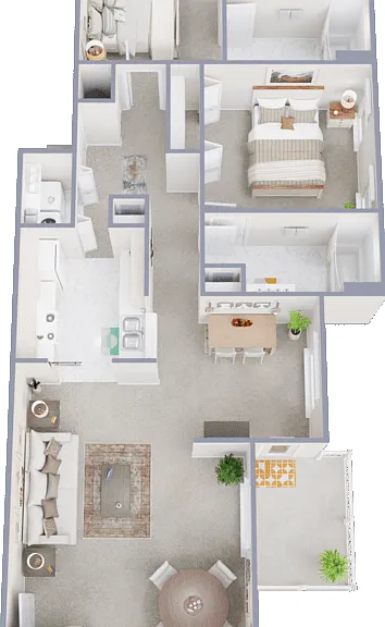 The Edleberg Floorplan Diagram